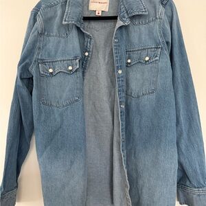 Lucky Brand Blue Denim Shirt